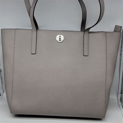 michael kors rivington grau|MICHAEL Michael Kors Rivington Large Studded Tote Bag.